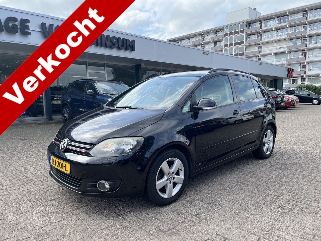 Volkswagen Golf Plus - 1.4 TSI Highline Lmv Cruise Pdc Parkeer ass Trekhaak Klima 4 nieuwe all season banden, laa - AutoWereld.nl
