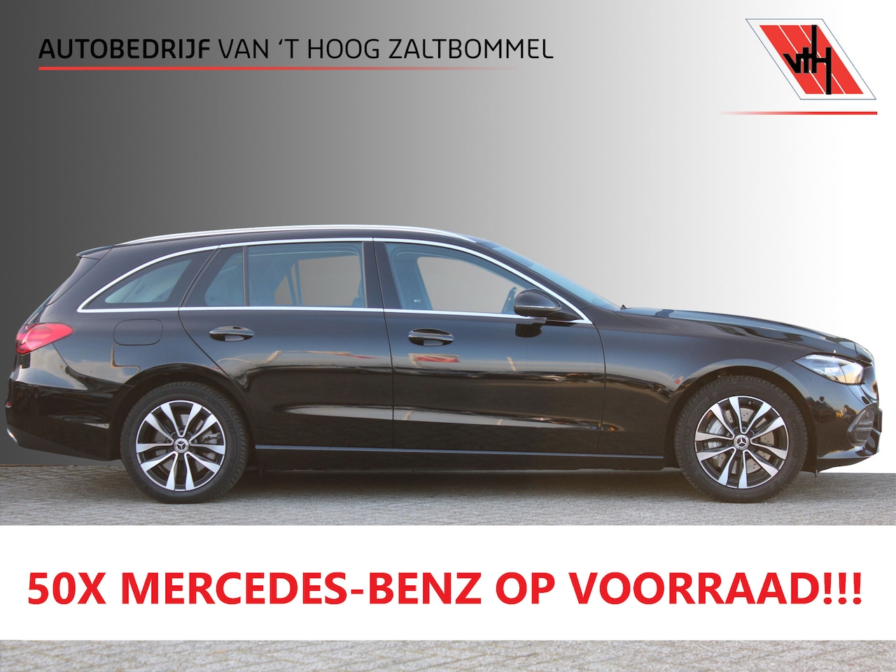 Mercedes-Benz C-klasse Estate - 300e Luxury Line DISTRONIC SFEER CAMERA CARPLAY TREKHAAK - AutoWereld.nl