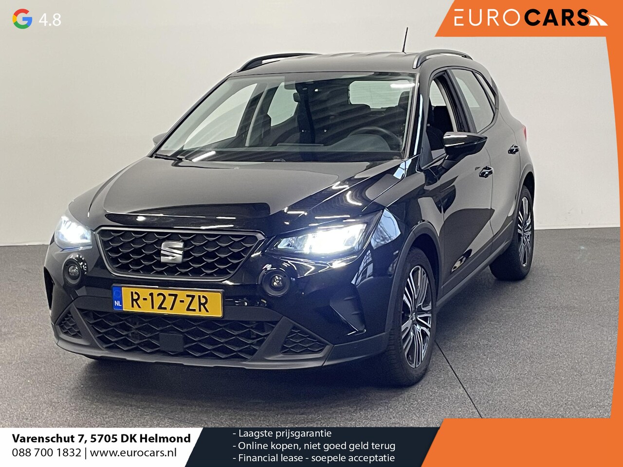 SEAT Arona - 1.0 TSI Style Navigatie Apple Carplay/ Android Auto Parkeersensoren achter Full LED Cruise - AutoWereld.nl