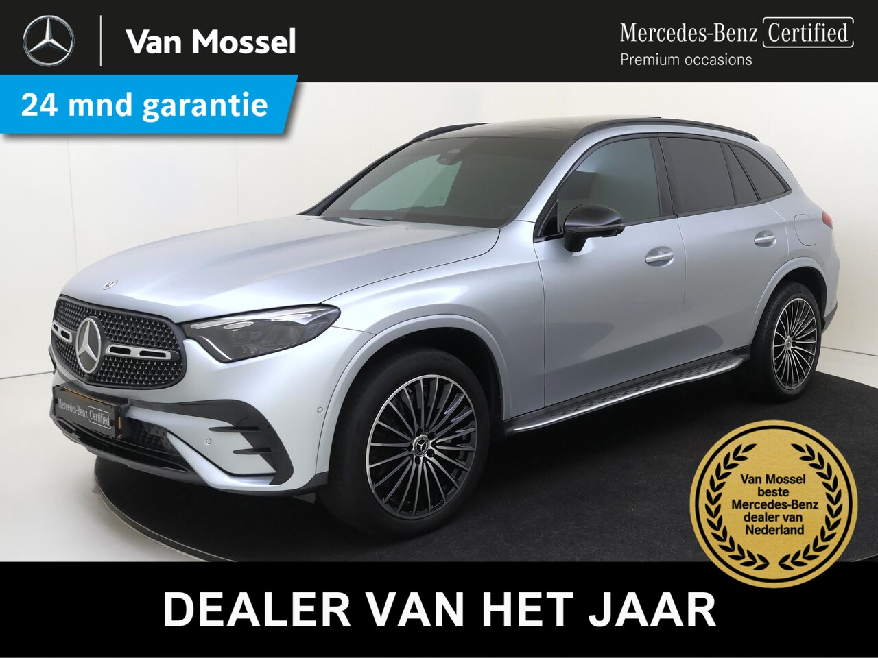 Mercedes-Benz GLC-klasse - 400e 4MATIC AMG Line Panoramadak / Burmester / Night / Elektr. Trekhaak / 360 Camera / Mem - AutoWereld.nl