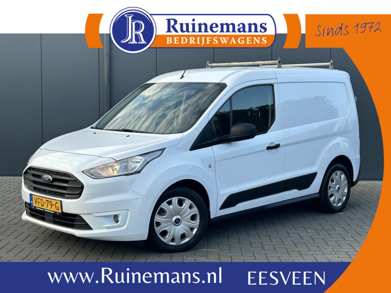 Ford Transit Connect - 1.5 EcoBlue / L1H1 / 1e EIG. / TREKHAAK / INRICHTING / AIRCO / CRUISE / BLUETOOTH - AutoWereld.nl