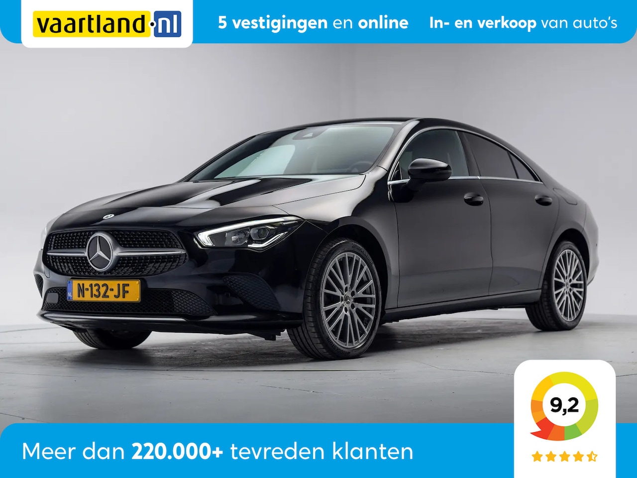 Mercedes-Benz CLA-Klasse - 250e Business Solution Luxury Limited Aut [ Leder Navi Sfeerverlichting ] - AutoWereld.nl