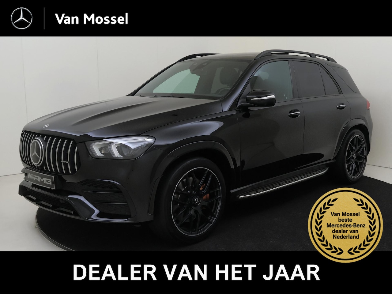 Mercedes-Benz GLE-Klasse - AMG 53 4MATIC+ Premium Plus /Panoramadak / Burmester/ Memory /22 Inch /HUD - AutoWereld.nl