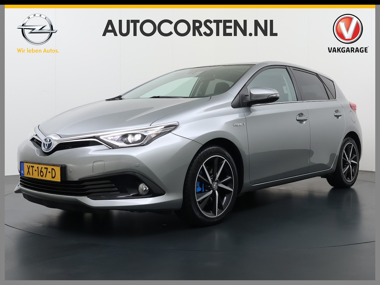 Toyota Auris - 1.8I Hybrid AUT. Panodak Trekhaak Navi LED Ecc Camera Cruise Control Pdc Lmv 17" Lane Assi - AutoWereld.nl