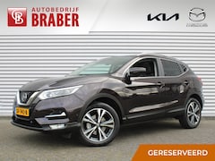 Nissan Qashqai - 1.2 Tekna | Trekhaak | Stoel-/voorruitverwarming | Camera 360 | Clima | Pano dak | Elek. s