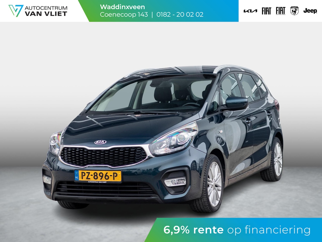 Kia Carens - 1.6 GDi First Edition l 7 persoons l Navigatie l Achteruitrijcamera - AutoWereld.nl