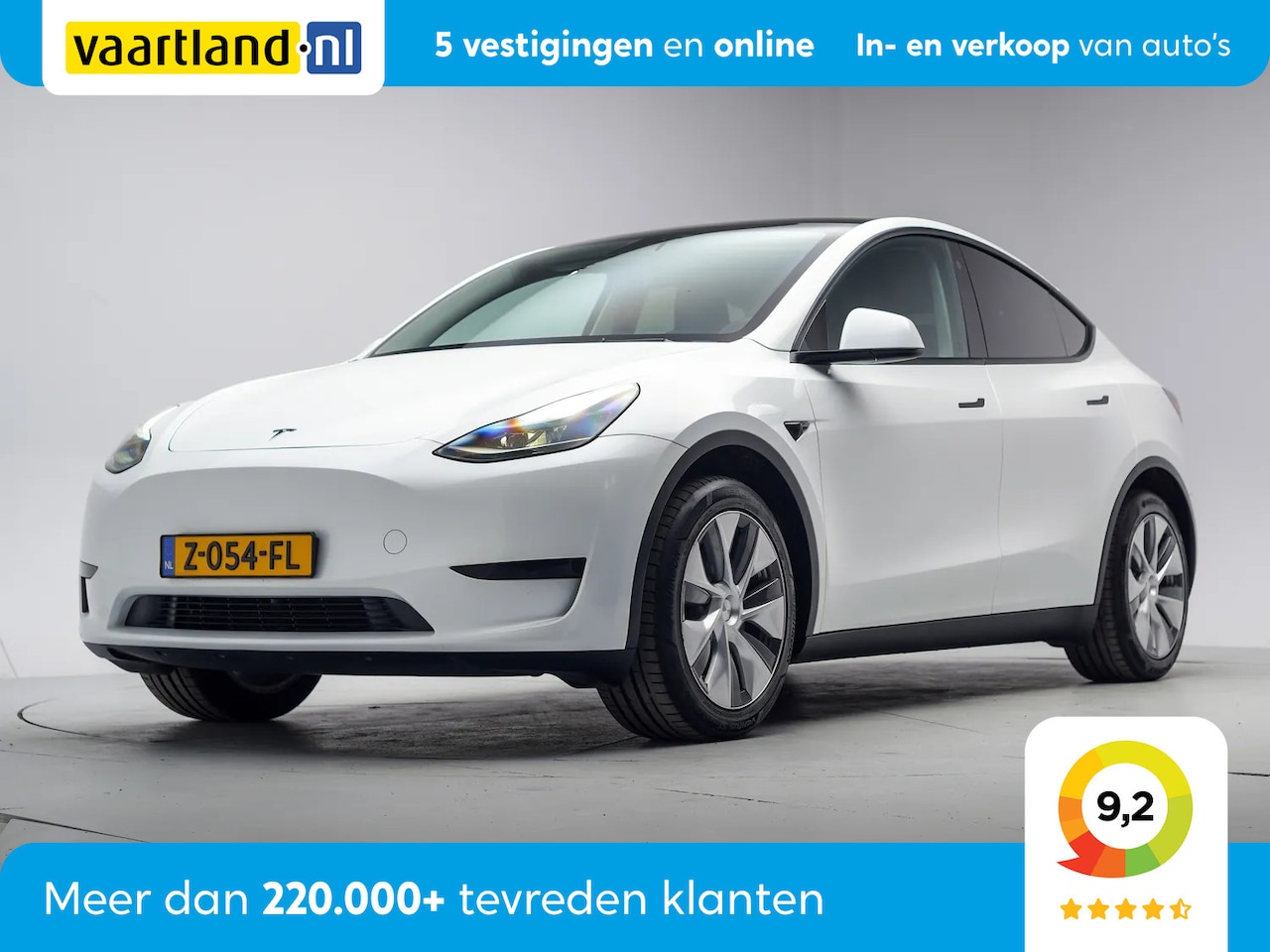 Tesla Model Y - RWD 58 kWh 3-Fase [ Panorama Stoel/Stuur verwarming Leder Camera ] - AutoWereld.nl