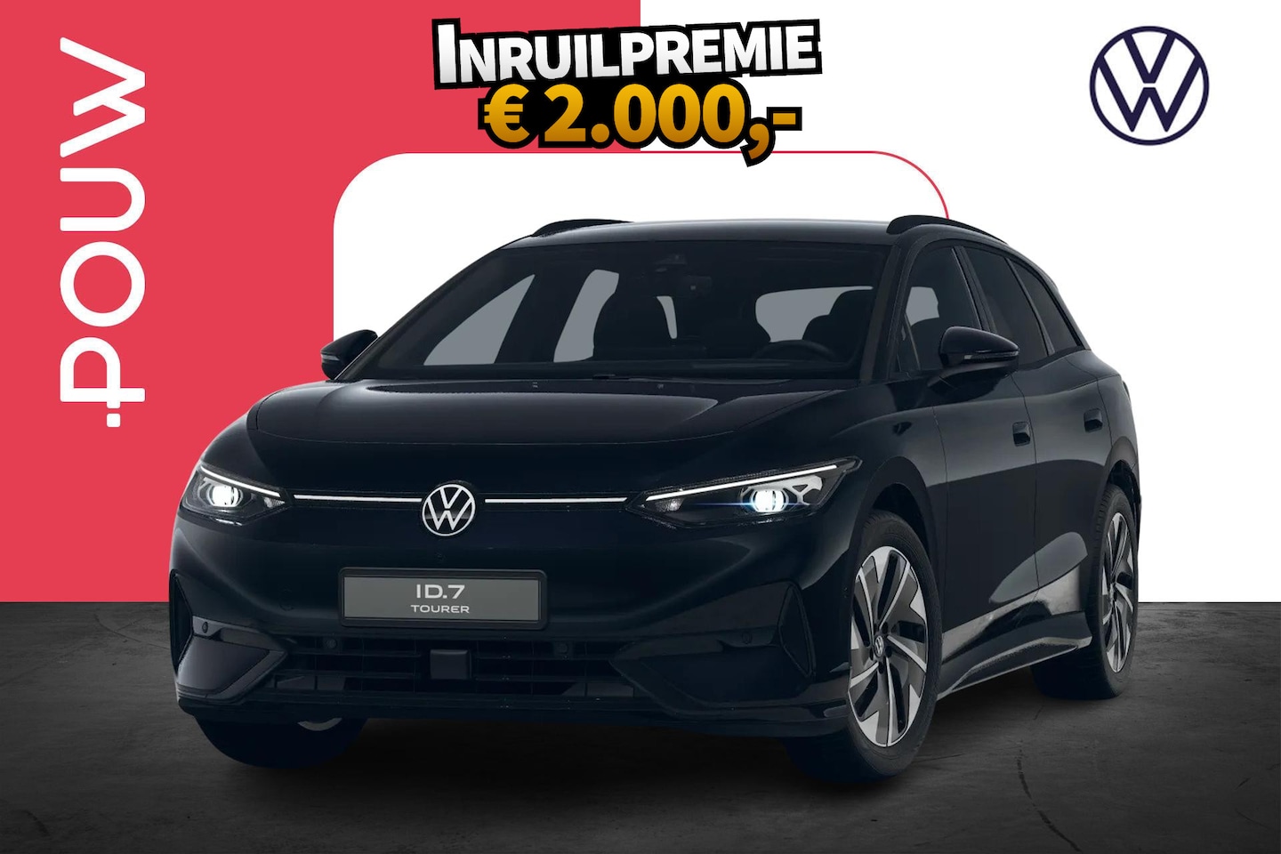 Volkswagen ID.7 Tourer - 286pk Pro Limited Edition 77 kWh | Black Edition Pakket - AutoWereld.nl