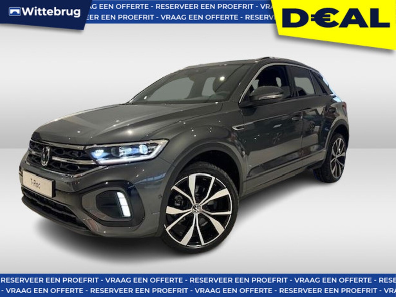 Volkswagen T-Roc - 1.5 TSI R-Line Edition !!!Profiteer ook van 2.000 EURO inruilpremie!!! Wittebrug inruilwek - AutoWereld.nl