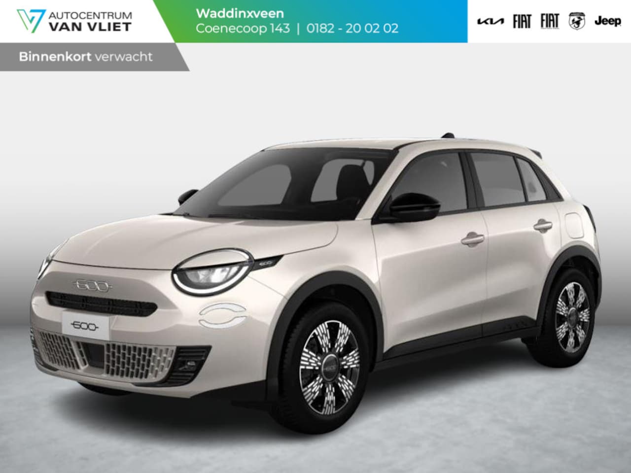 Fiat 600 - 1.2 Hybrid ICON 1.2 145pk Hybrid ICON - AutoWereld.nl