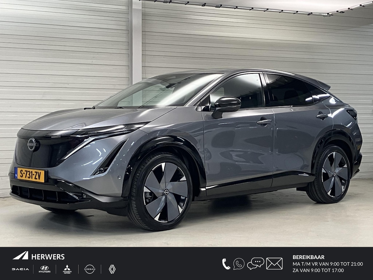 Nissan Ariya - e-4ORCE Evolve 91 kWh / NL Auto / 8jaar Batterijgarantie / Afneembare Trekhaak 1600kg Trek - AutoWereld.nl