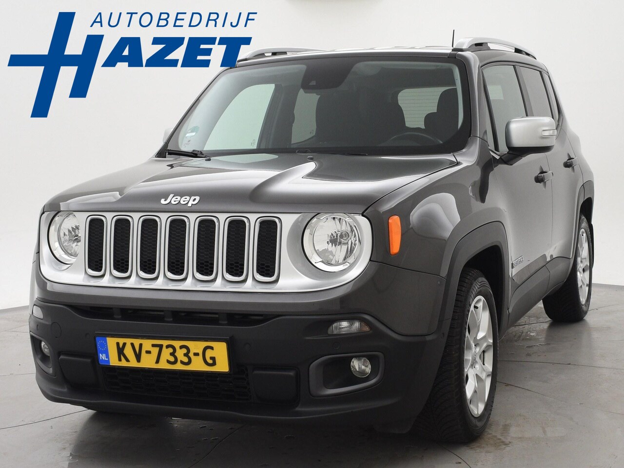 Jeep Renegade - 1.4 MULTIAIR 140 PK AUT. LIMITED + TREKHAAK | NAVIGATIE - AutoWereld.nl