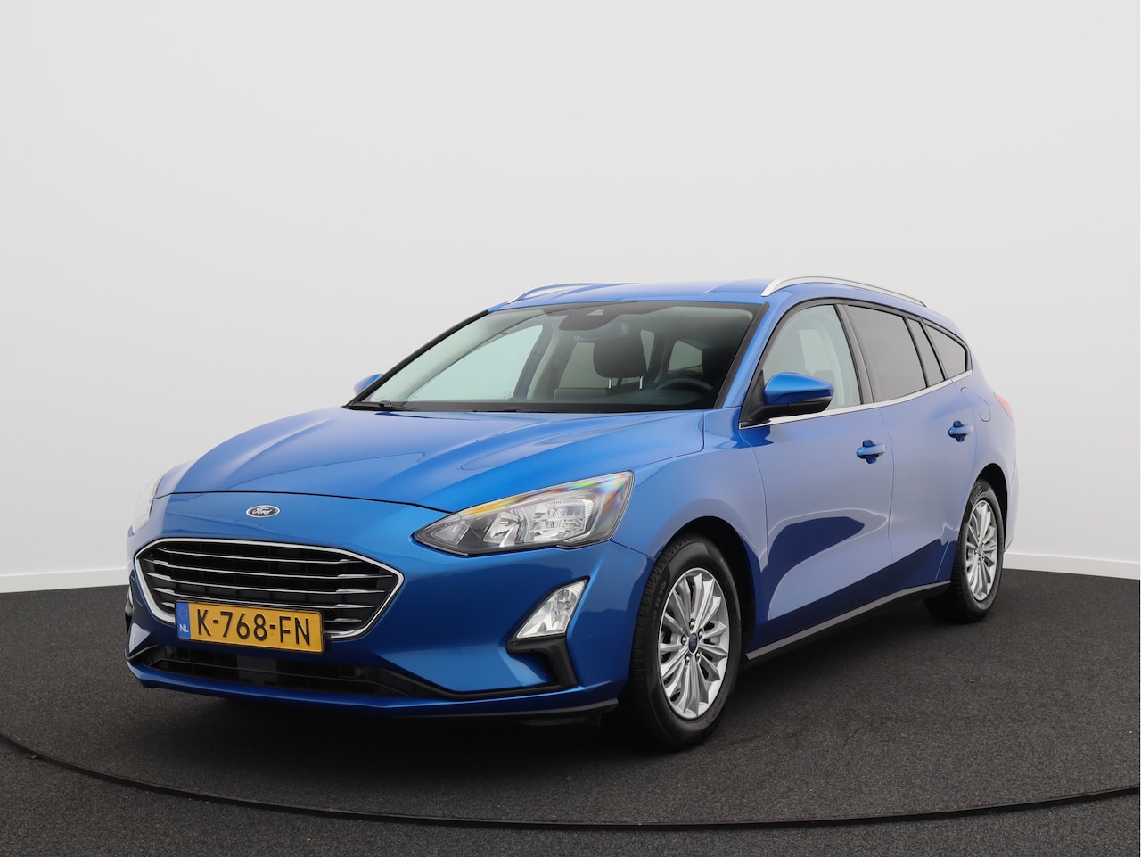 Ford Focus Wagon - 1.0 EcoBoost Hybrid Titanium X Business/ trekhaak/ zeer mooi! - AutoWereld.nl