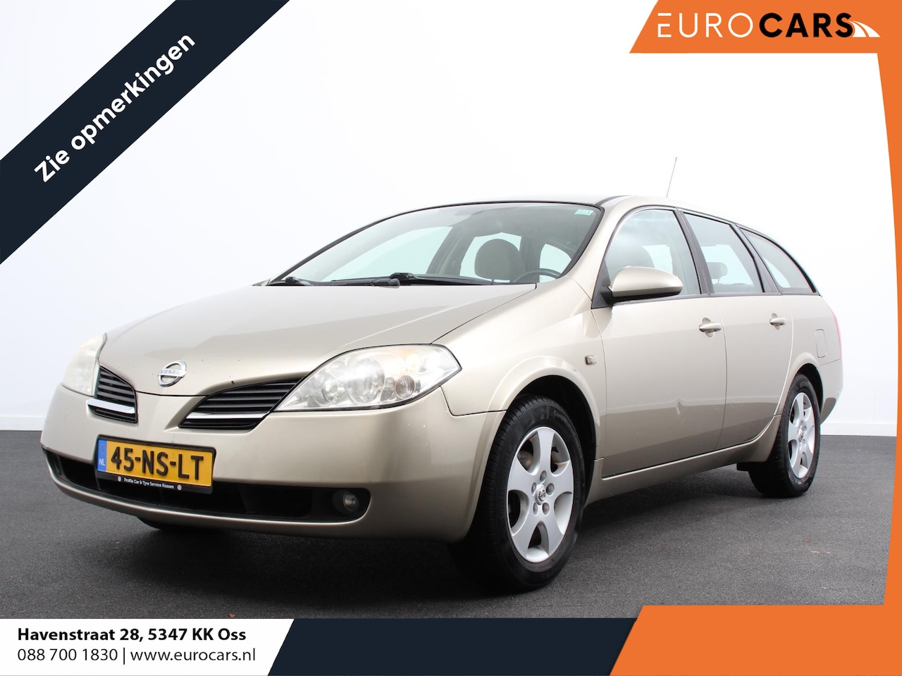 Nissan Primera Estate - 1.8 Visia | Camera | Lichtmetalen Velgen | Cruise Control | Climate Control | APK 12-2-202 - AutoWereld.nl