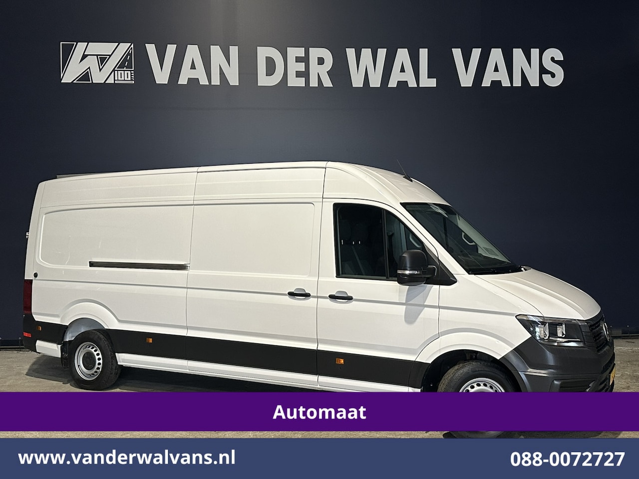 Volkswagen Crafter - 2.0 TDI 140pk Automaat L4H3 L3H2 Euro6 Airco | Navigatie | Apple carplay | Camera Cruiseco - AutoWereld.nl