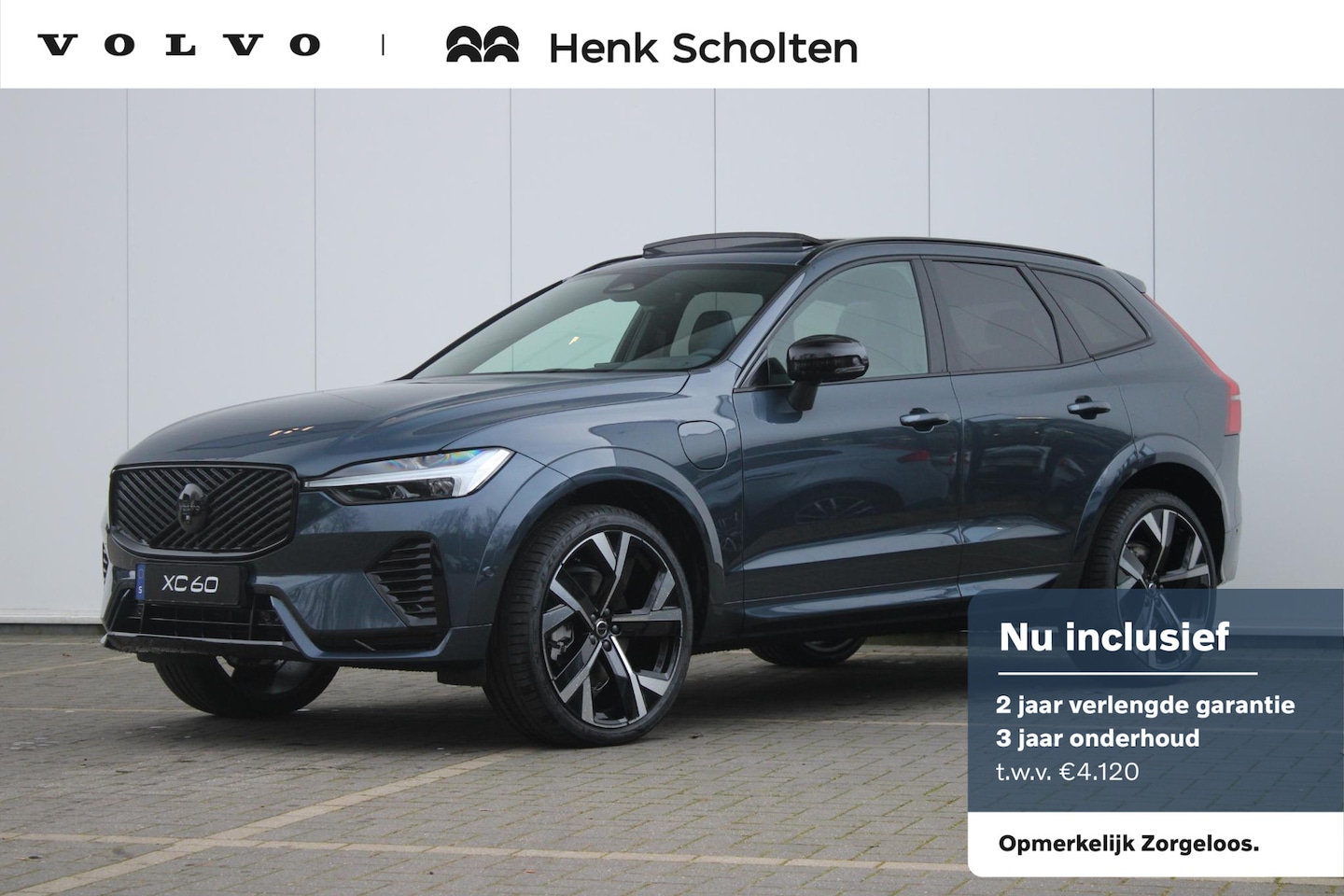 Volvo XC60 - 2.0 T6 Plug-in hybrid AWD Plus Black Edition Adaptive Cruise & Pilot Assist | Panoramisch - AutoWereld.nl