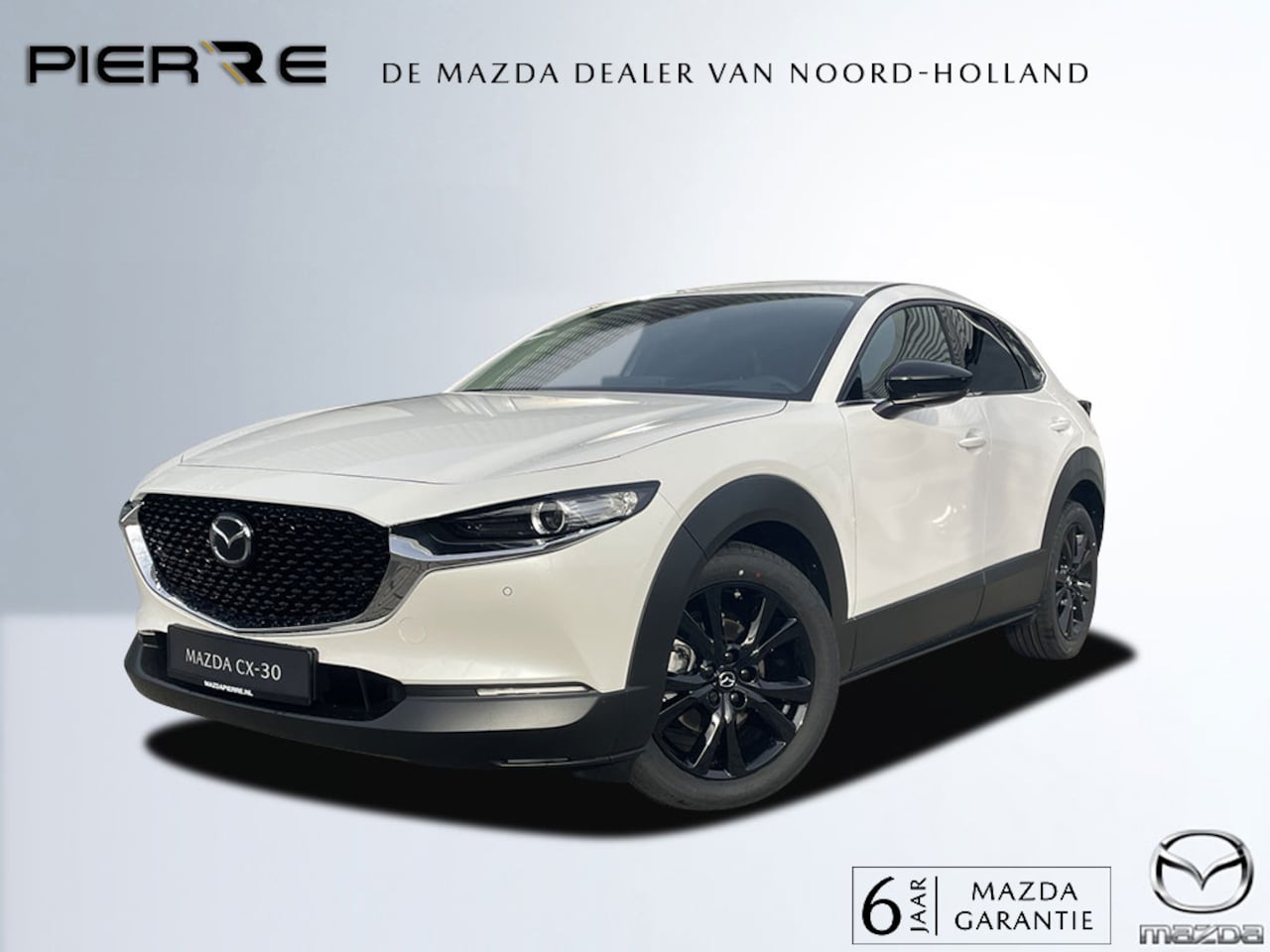 Mazda CX-30 - 2.0 e-SkyActiv-X M Hybrid 187 PK AUTOMAAT Homura NAVI | CLIMATE CONTROL 18 INCH LMV, ACHTE - AutoWereld.nl