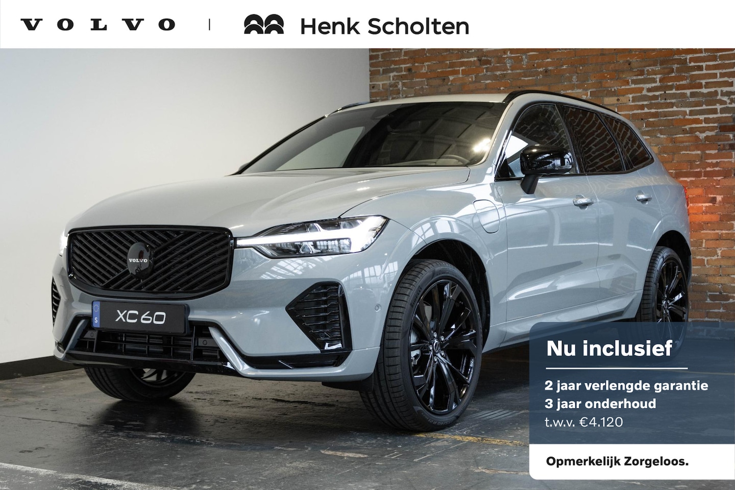 Volvo XC60 - T6 Plug-in hybrid AWD Plus Black Edition | Direct Leverbaar | Luchtvering | Head Up Displa - AutoWereld.nl