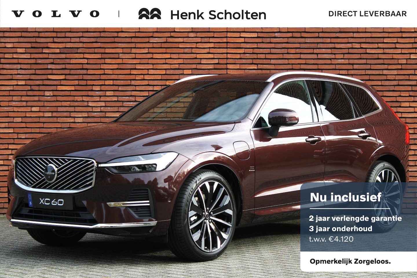 Volvo XC60 - T6 Plug-in hybrid AWD Plus Bright | Luchtvering | Panoramisch- schuif/ kanteldak | Head up - AutoWereld.nl