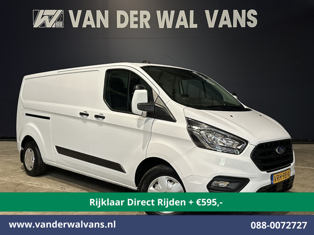 Ford Transit Custom - 2.0 TDCI 130pk L2H1 *Rijklaar Direct Rijden* Euro6 Airco | Camera | LED | Cruisecontrol | - AutoWereld.nl