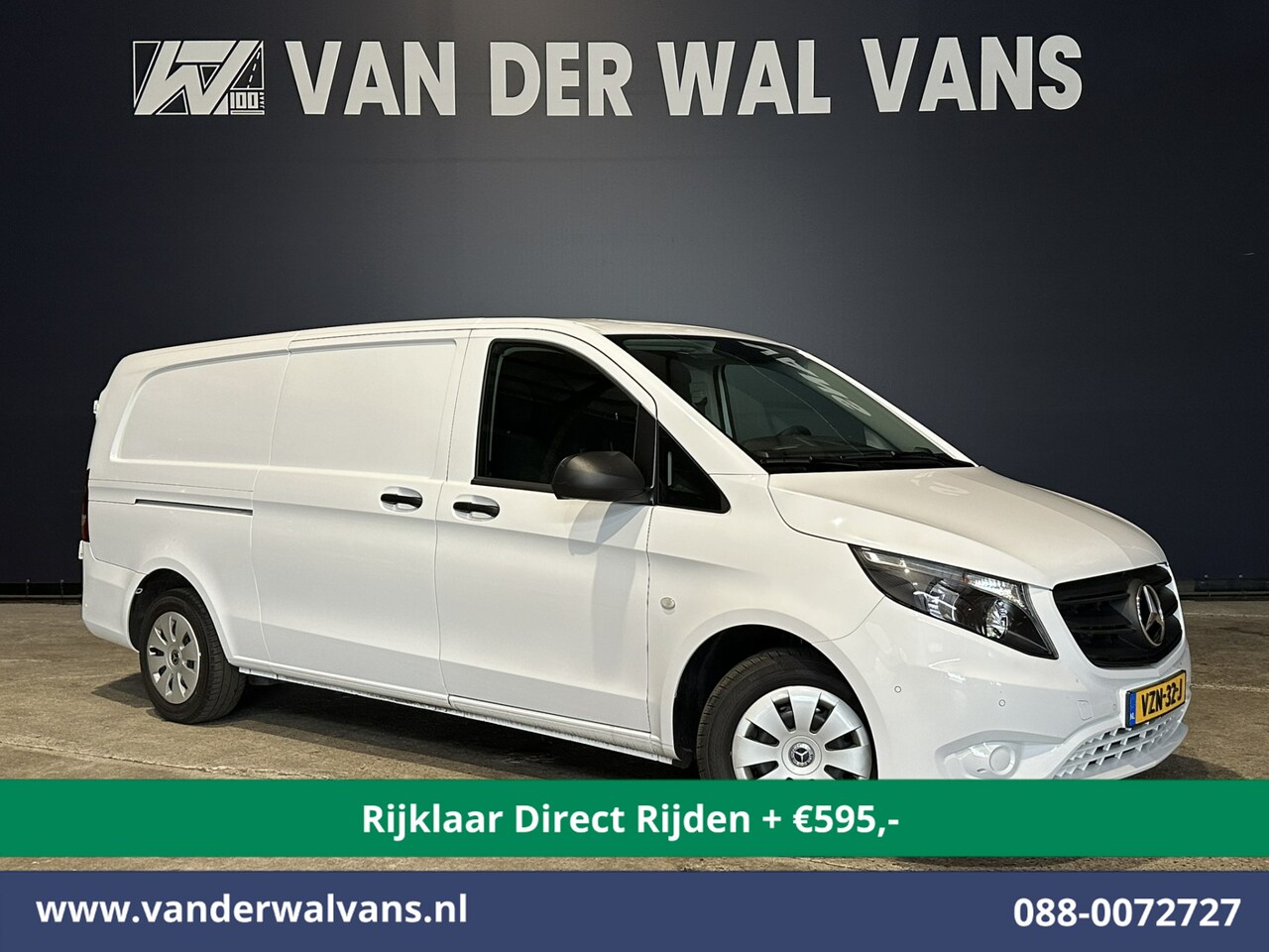 Mercedes-Benz Vito - 114 CDI 136pk 9G-Tronic Automaat L3H1 Euro6 *Rijklaar direct Rijden* Airco | Camera | Appl - AutoWereld.nl