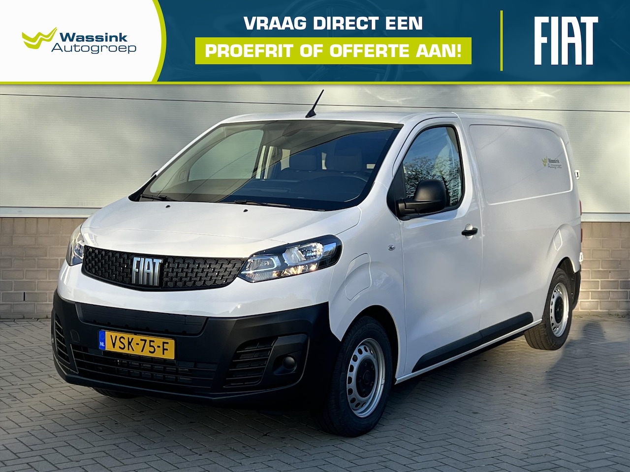 Fiat Scudo - DEMO DEAL | Elektrisch 75 kWh I 136 pk L2H1 I Navigatie | Carplay - AutoWereld.nl