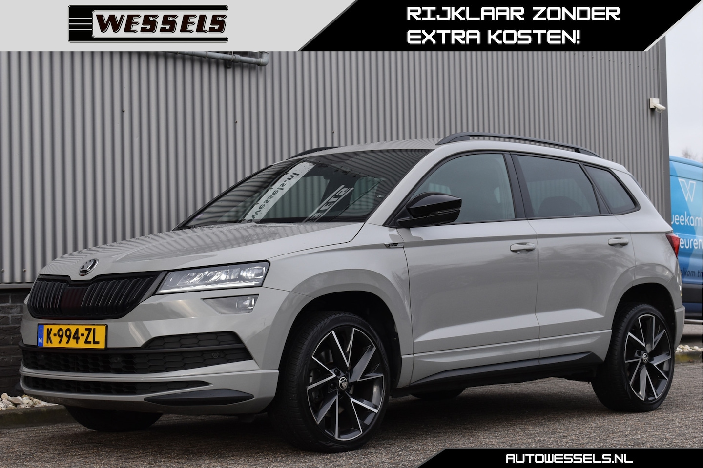 Skoda Karoq - 1.5 TSI ACT Sportline Business Virtual cockpit, Canton, Adaptive cruise, Carplay, Camera, - AutoWereld.nl