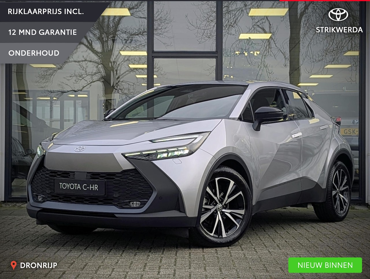 Toyota C-HR - 1.8 Hybrid 140 First Edition | Stoel- stuurverwarming | Dodehoek | Elek. achterklep | ACC - AutoWereld.nl