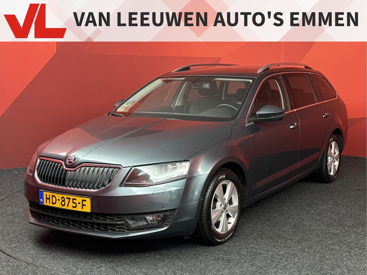 Skoda Octavia Combi - 1.2 TSI Greentech Style | Xenon | Climate Control | Navigatie | APK 29-12-2026 | - AutoWereld.nl