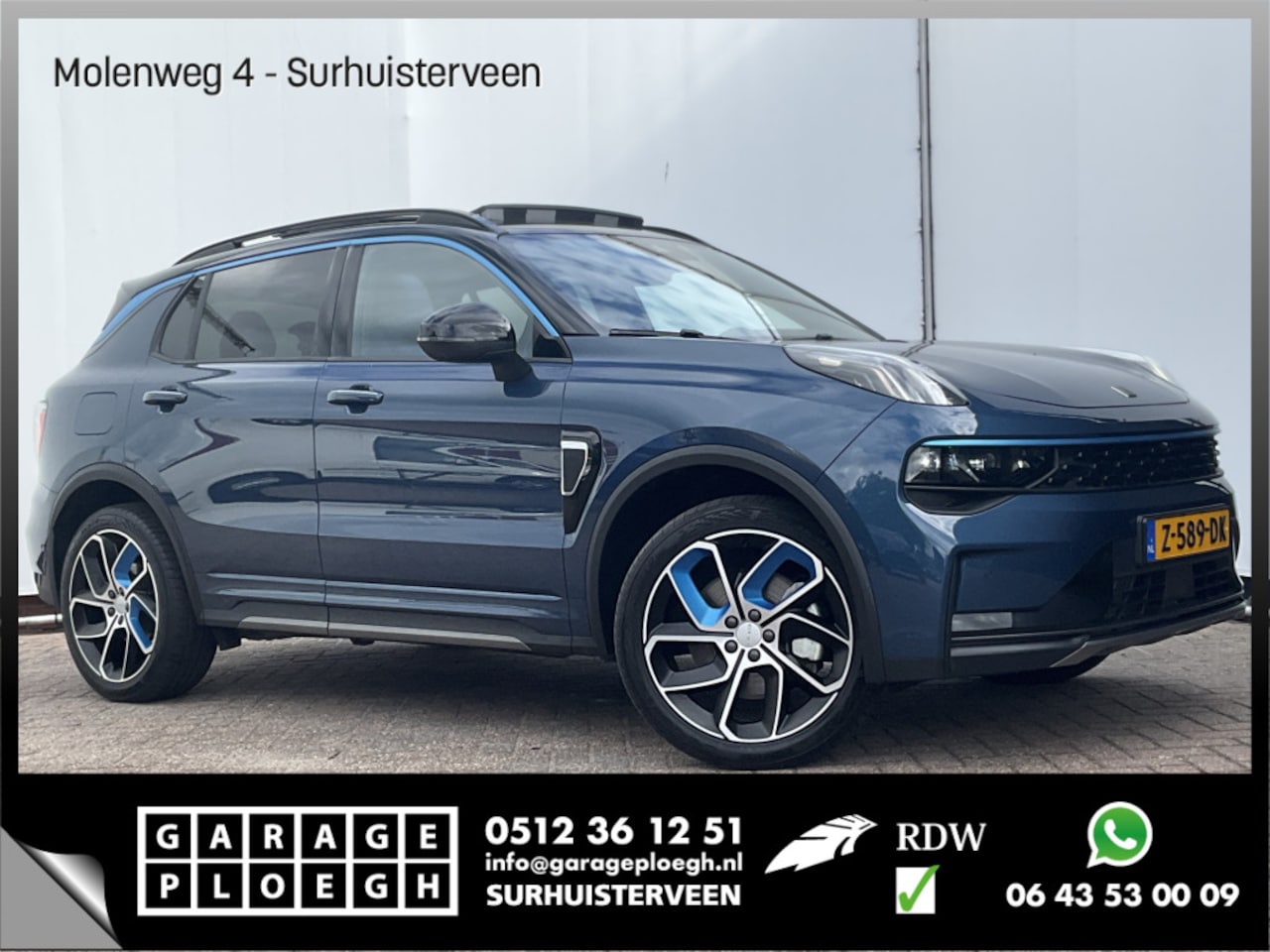 Lynk & Co 01 - 1.5 262pk PHEV Trekhaak(1800kg) 360°Cam DAB Zwarte hemel - AutoWereld.nl