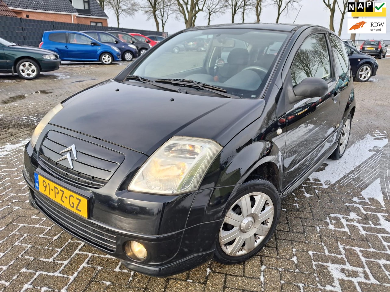 Citroën C2 - 1.4i VTR 2005. Cruise/Mistlampen/Spoiler etc.. APK 01-2027 - AutoWereld.nl