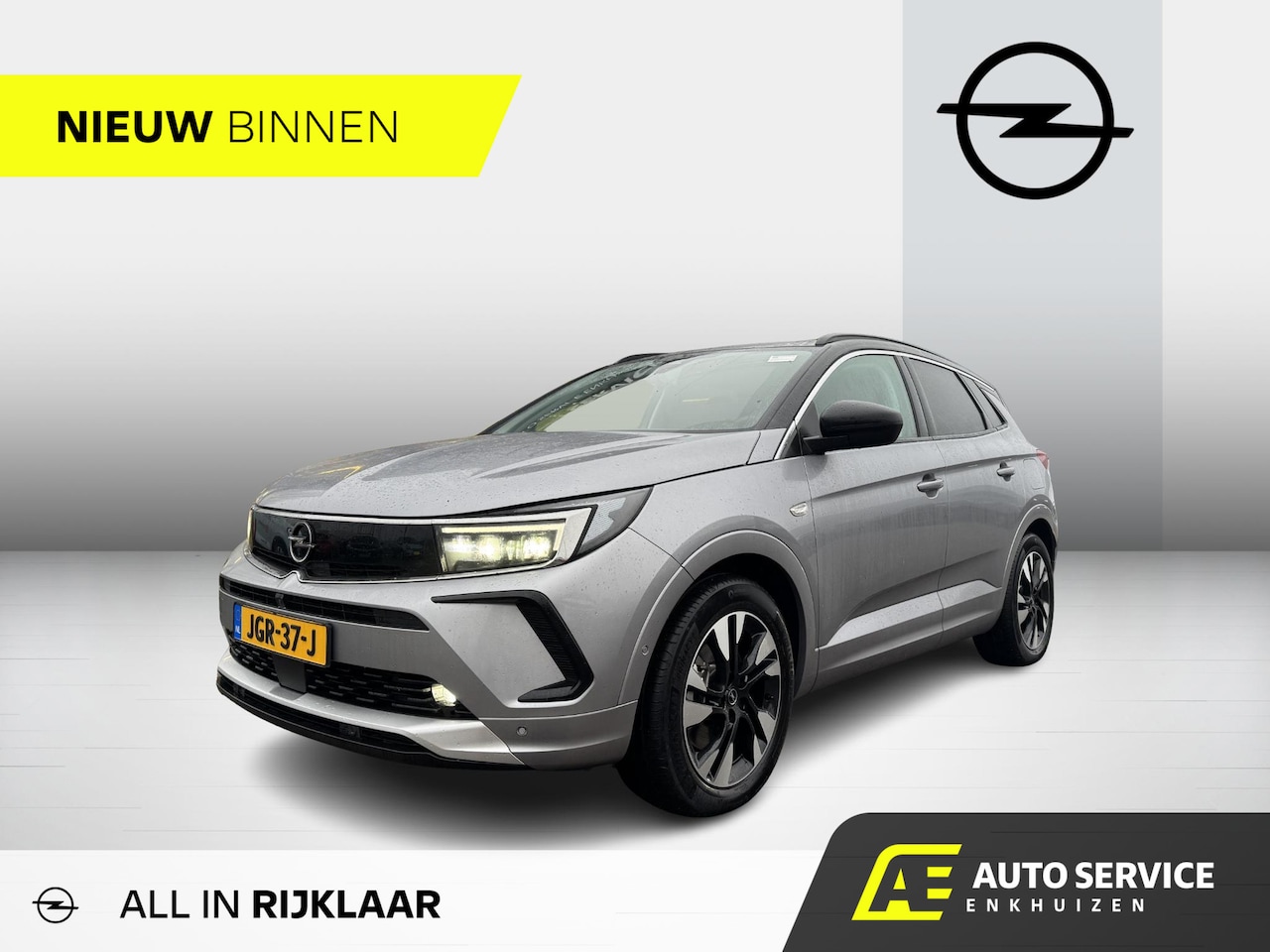 Opel Grandland - 1.6 Turbo Plug-In Hybrid GS Als nieuw incl. Carplay | Camera's | 2x lader | Alcantara | St - AutoWereld.nl