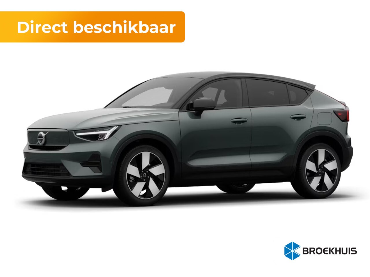 Volvo EC40 - Single Motor Extended Range Plus 82 kWh | Dak hoogglans zwart | Elektrisch bedienbare acht - AutoWereld.nl