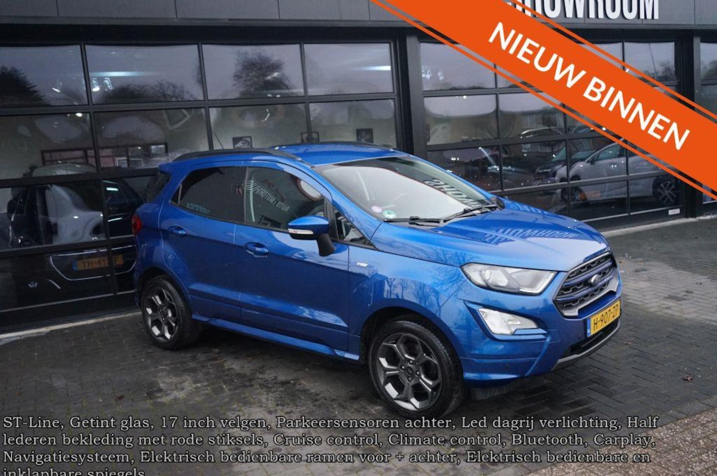Ford EcoSport - 1.0 EcoBoost ST-Line 1.0 EcoBoost ST-Line, Clima, PDC, Navi, CC, Led - AutoWereld.nl