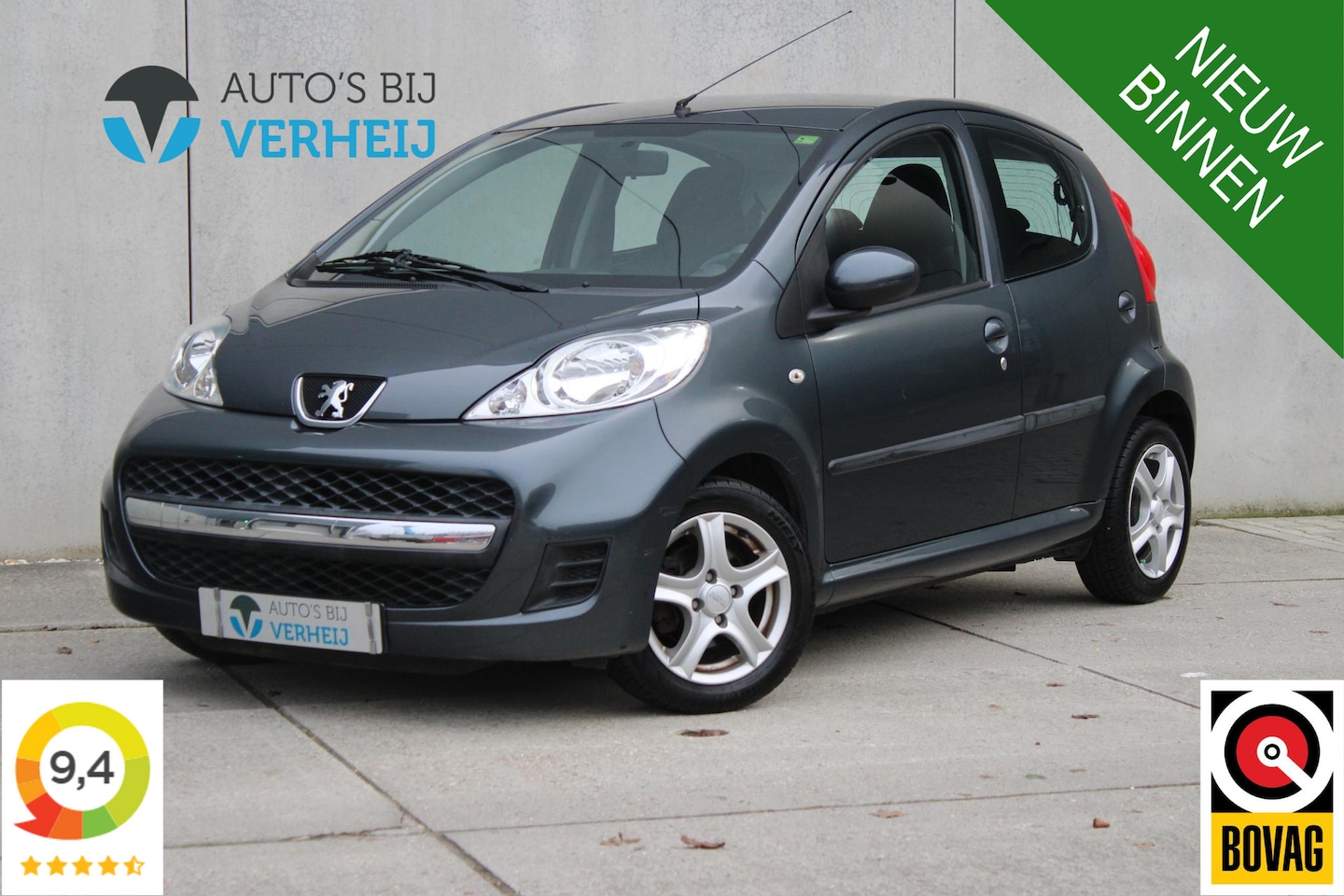 Peugeot 107 - 1.0-12V Sublime / 5-DRS / AIRCO / CENTRALE DEURVERGR / LM VELGEN - AutoWereld.nl