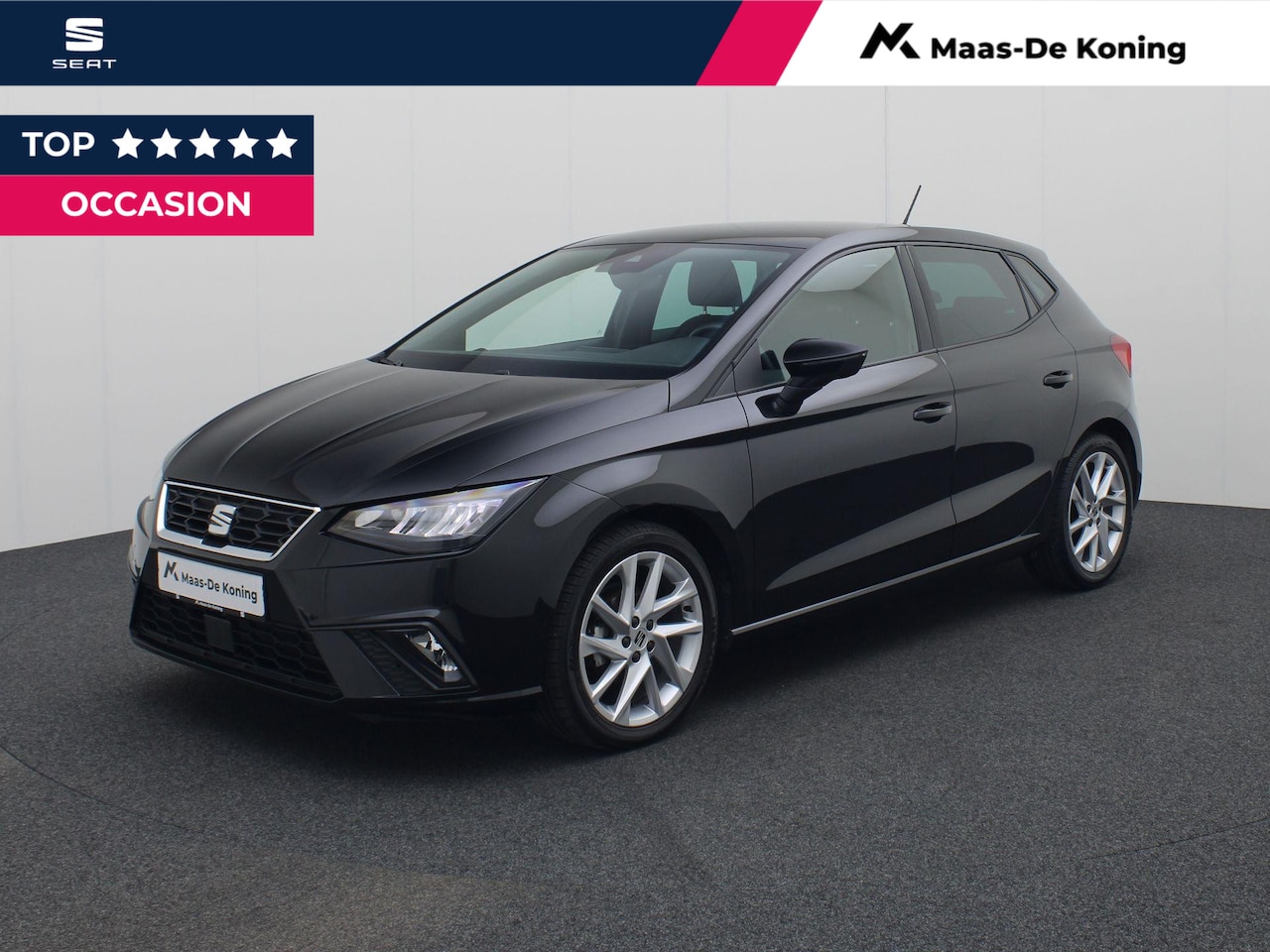 SEAT Ibiza - 1.0TSI/95PK FR · Navigatie · Apple Car Play · Parkeersensoren · Garantie tot april 2028 of - AutoWereld.nl