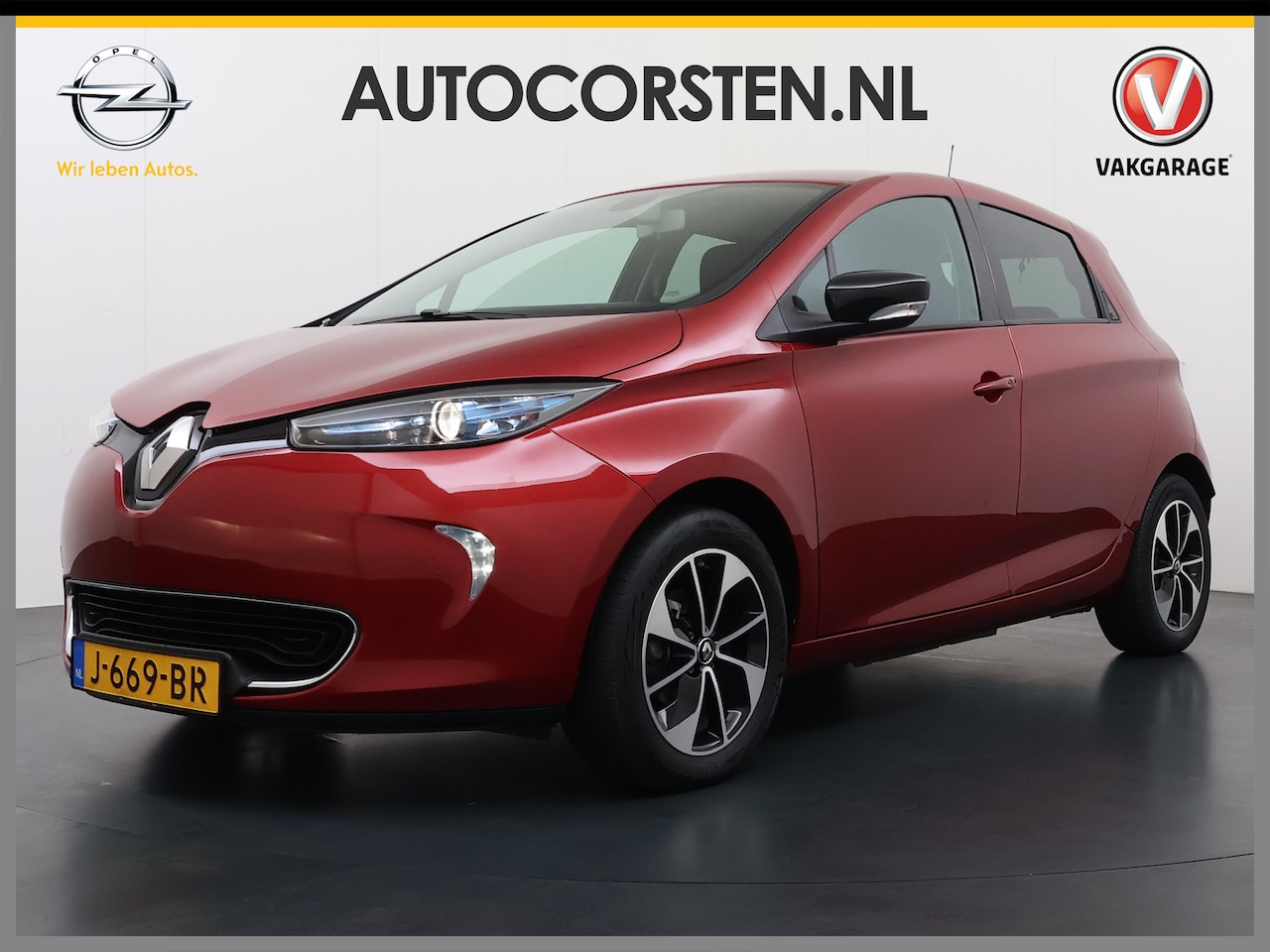 Renault Zoe - R110 Limited 41kWh Huur Accu Navi Ecc Apple Carplay/Android Auto Cruise Control Pdc Lmv 16 - AutoWereld.nl
