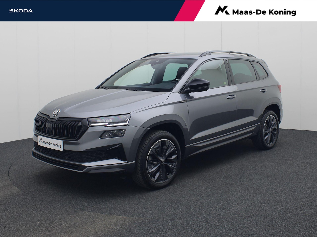 Skoda Karoq - 1.5TSI/150PK ACT Sportline DSG · Navigatie · Trekhaak · Apple/Android Car Play · Camera · - AutoWereld.nl