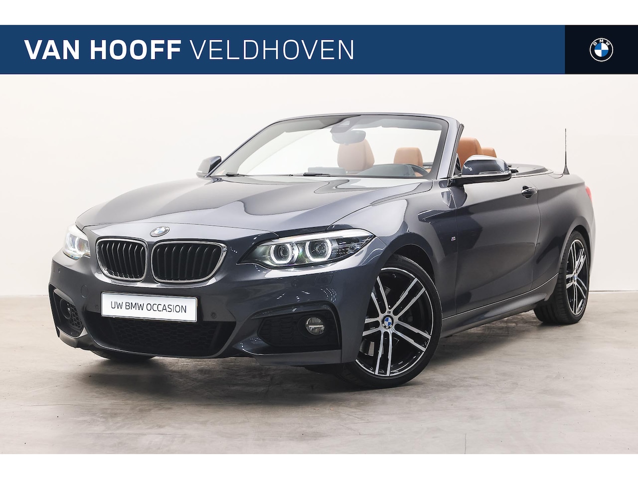 BMW 2-serie Cabrio - 230i High Executive M Sport Automaat / Sportstoelen / Comfort Access / M Sportonderstel / - AutoWereld.nl