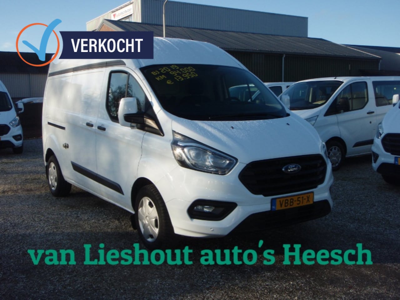 Ford Transit Custom - L2H2 Trend zeer nette auto 94799 km 2019 - AutoWereld.nl