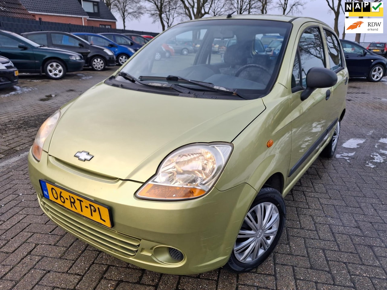 Chevrolet Matiz - 0.8 Spirit 2005. Stuurbekrachtiging/Elektrische ramen etc.. APK 03-2027 - AutoWereld.nl