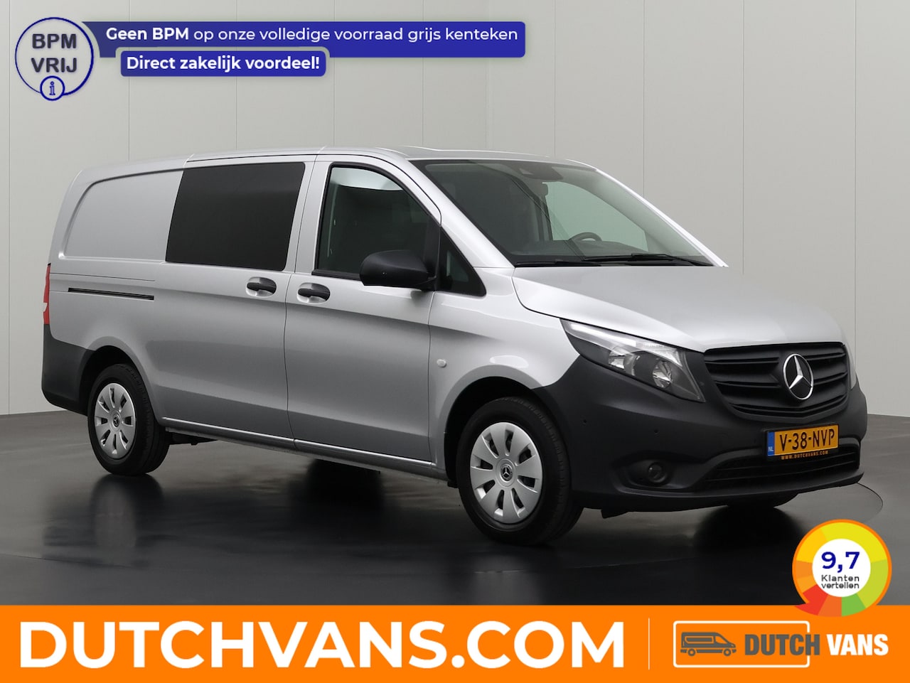 Mercedes-Benz Vito - 116CDi 9G-Tronic Automaat Lang | Navigatie | Camera | Airco | Cruise - AutoWereld.nl