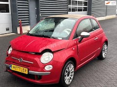 Fiat 500 C - 1.2 Lounge, cabrio, airco, navigatie, PDC