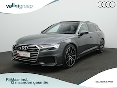 Audi A6 Avant - 50 TFSI e 299 pk S-tronic quattro S-Line | Panoramadak | Trekhaak | Valcona leder | Geheug