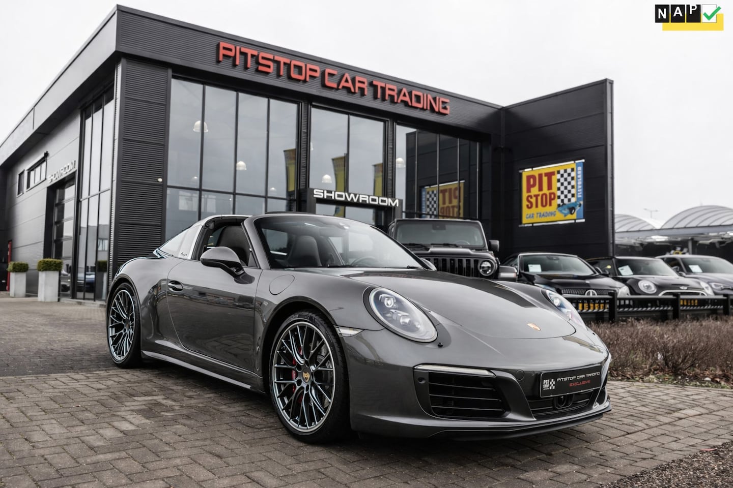 Porsche 911 Targa - 991.2 3.0 Targa 4S, 420 PK, NL auto, 18-wegs, Burmester, Ventilatie! - AutoWereld.nl