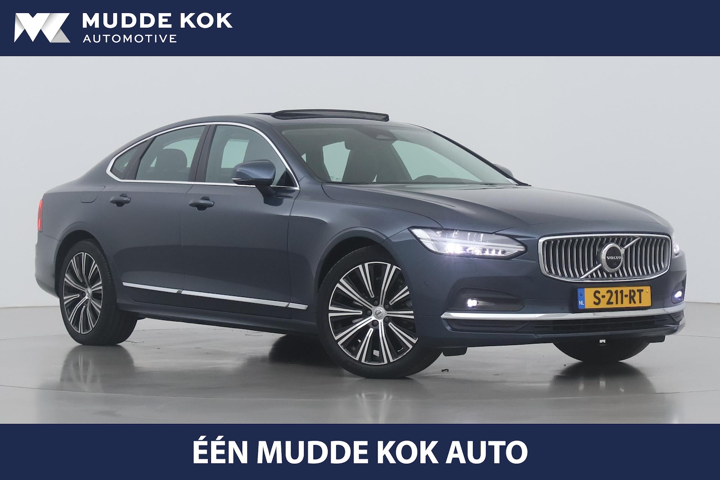 Volvo S90 - B4 Ultimate Bright | Luchtvering Achter | Bowers&Wilkins | Head-Up | Schuif/kanteldak | Ma - AutoWereld.nl