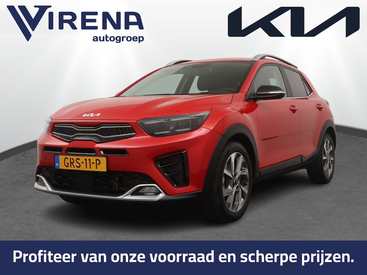 Kia Stonic - 1.0 T-GDi MHEV GT-Line - Stoel/Stuurwiel Verwaming - Climate Control - Cruise Control - Na - AutoWereld.nl