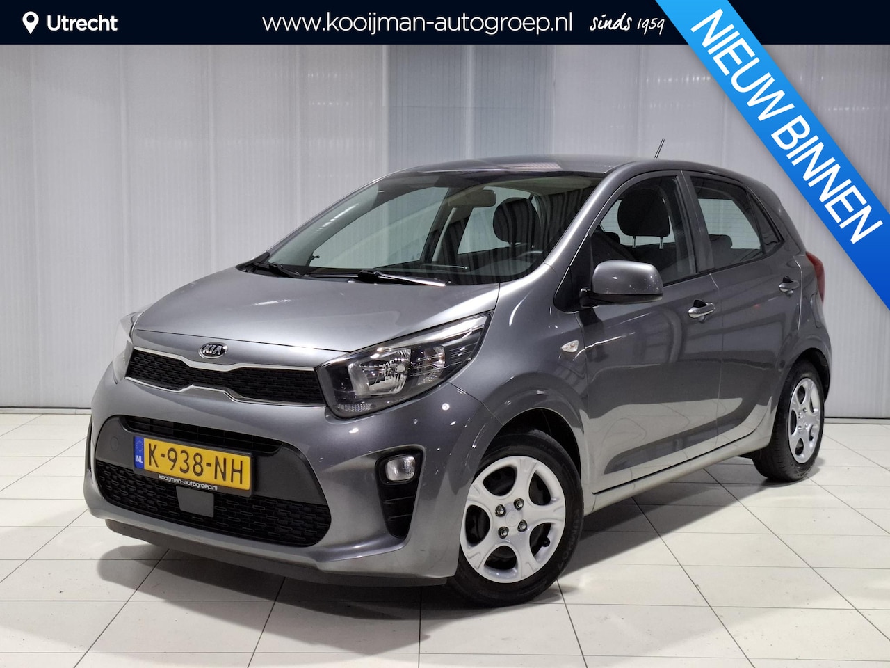 Kia Picanto - 1.0 DPi ComfortLine Bluetooth, cruise control, Airco. - AutoWereld.nl