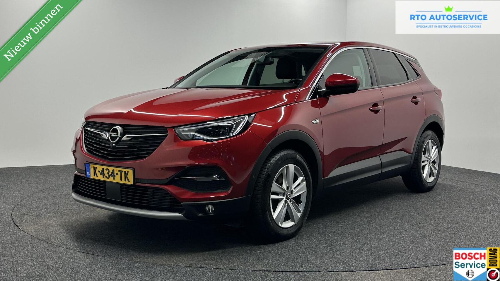 Opel Grandland X - 1.2 Turbo Business Elegance TREKHAAK NAVI ECC CRUISE LM CARPLAY. - AutoWereld.nl