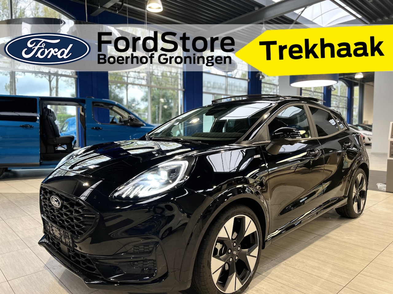 Ford Puma - EcoBoost Hybrid 155PK ST-Line X | Trekhaak | Winter Pack | Pano | 360° Camera | B&O | Matr - AutoWereld.nl